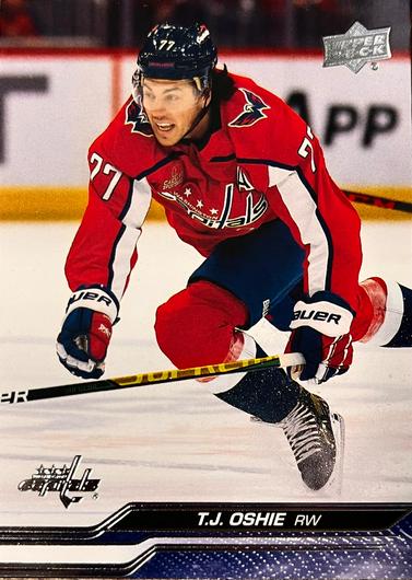 T.J. Oshie #438 Cover Art