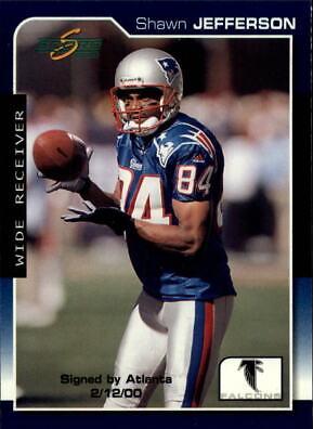 Shawn Jefferson #10 Football Cards 2000 Panini Score