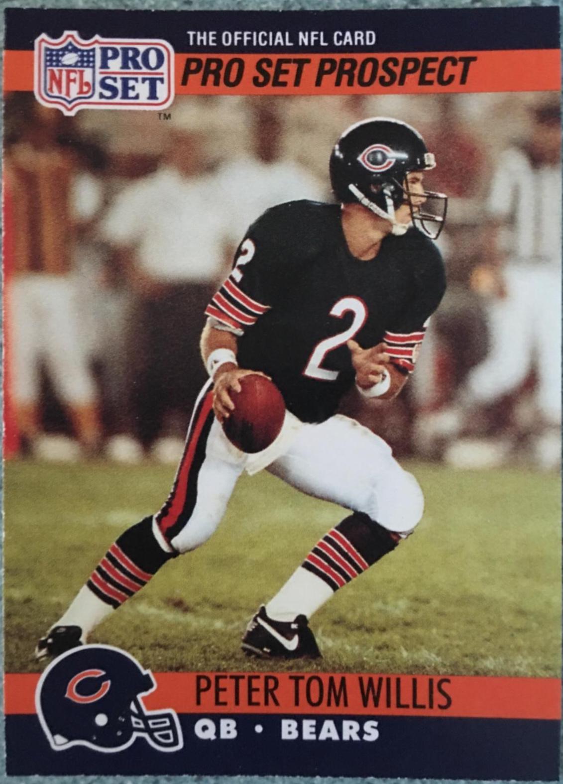 Peter Tom Willis #728 Football Cards 1990 Pro Set