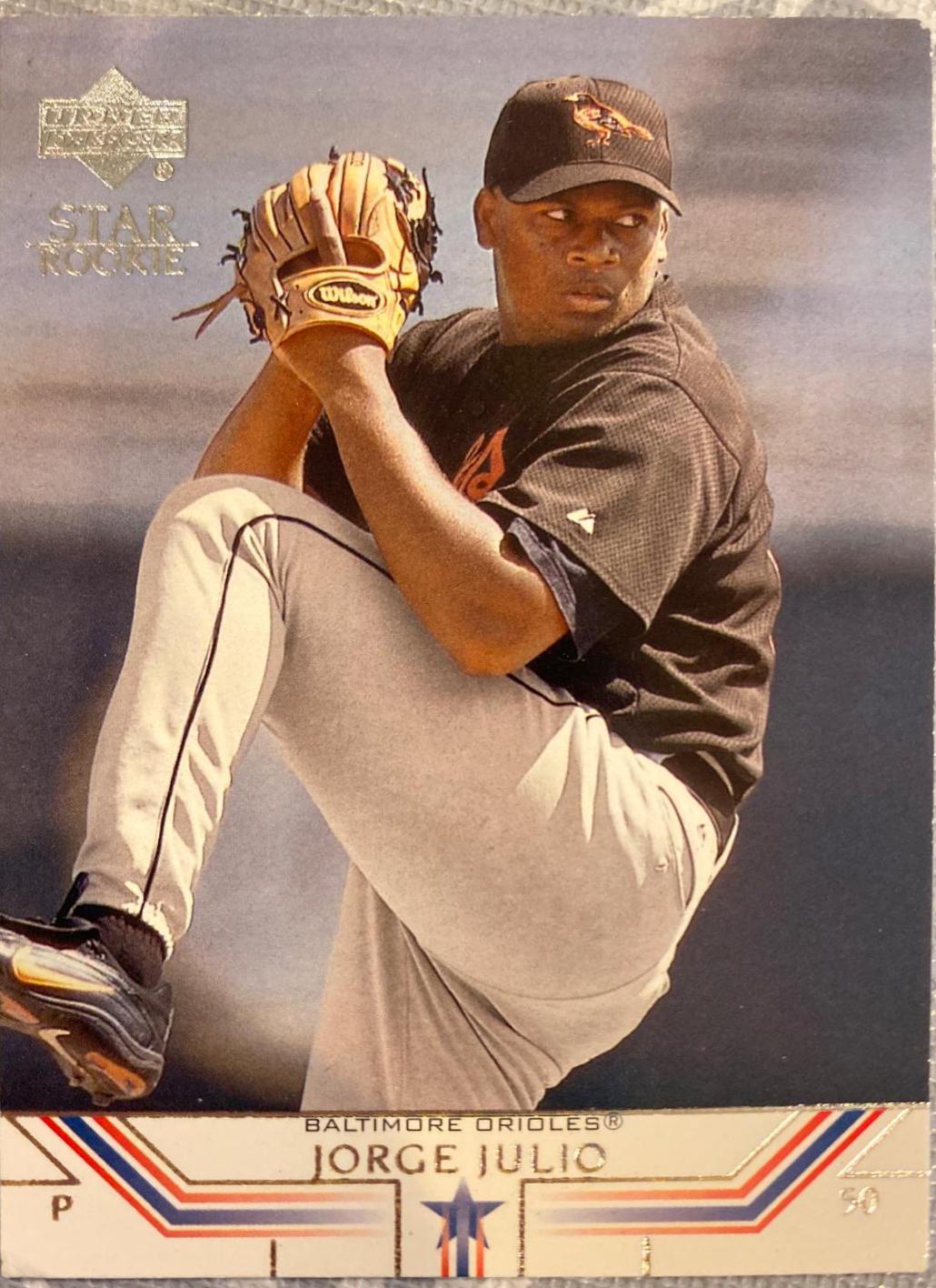 Jorge Julio #11 Baseball Cards 2002 Upper Deck