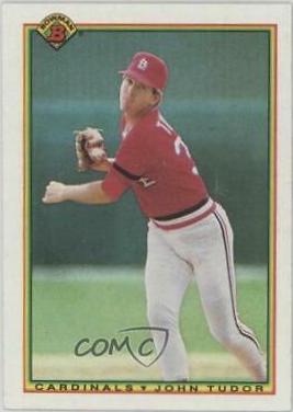 John Tudor #188 Baseball Cards 1990 Bowman