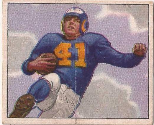 Glenn Davis #16 Football Cards 1950 Bowman