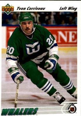 Yvon Corriveau #407 Hockey Cards 1991 Upper Deck