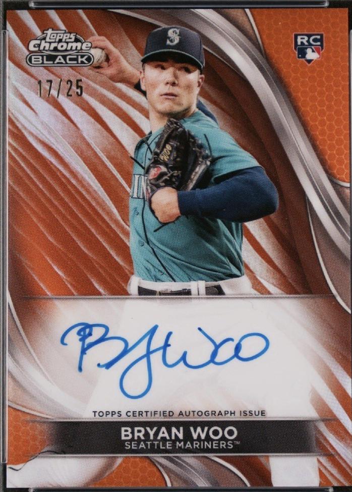 Bryan Woo [Orange Refractor] #CBA-BW