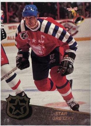 Wayne Gretzky #10 Hockey Cards 1992 Ultra All Stars