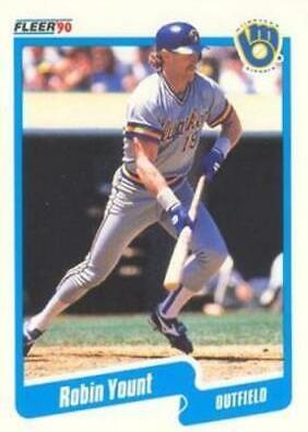 Robin Yount #340 1990 Fleer Canadian Baseball