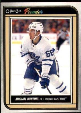 Michael Bunting #P-35 2022 O Pee Chee Premier Hockey