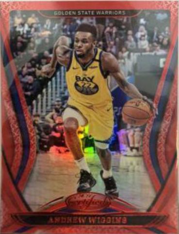 Andrew Wiggins #2 Basketball Cards 2020 Panini Certified