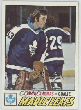 Wayne Thomas #19 Hockey Cards 1977 Topps