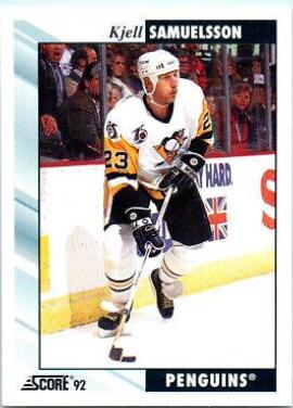 Kjell Samuelsson #195 Hockey Cards 1992 Score