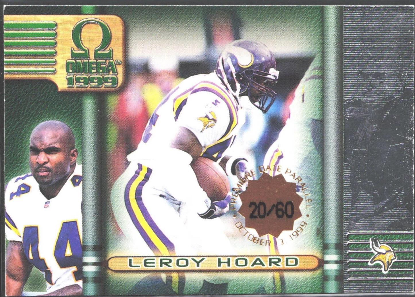 Leroy Hoard #133 Football Cards 1999 Pacific Omega