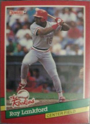 Ray Lankford #8 Baseball Cards 1991 Donruss Rookies