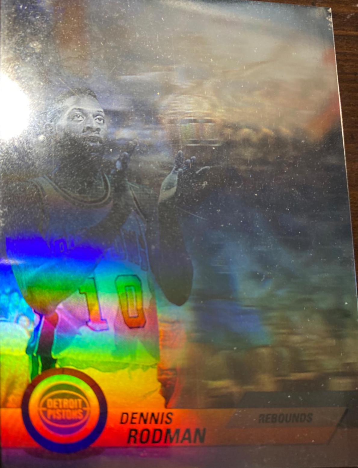 Dennis Rodman #AW3 Basketball Cards 1992 Upper Deck Holograms