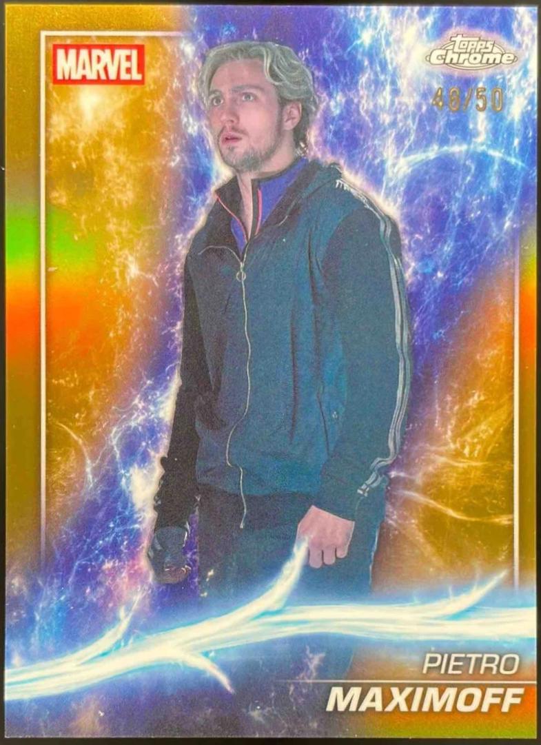 Pietro Maximoff [Gold Refractor] #53
