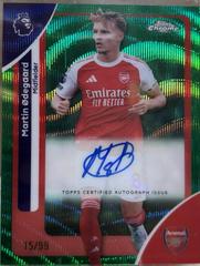 Martin Odegaard [Green Wave Refractor] #CA-MO Prices | 2026 Topps