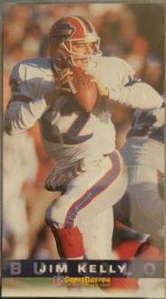 Jim Kelly #37 Football Cards 1994 Fleer Gameday