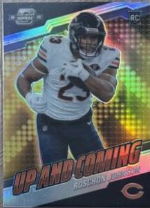 Roschon Johnson #24 2023 Panini Contenders Optic Up And Coming Football