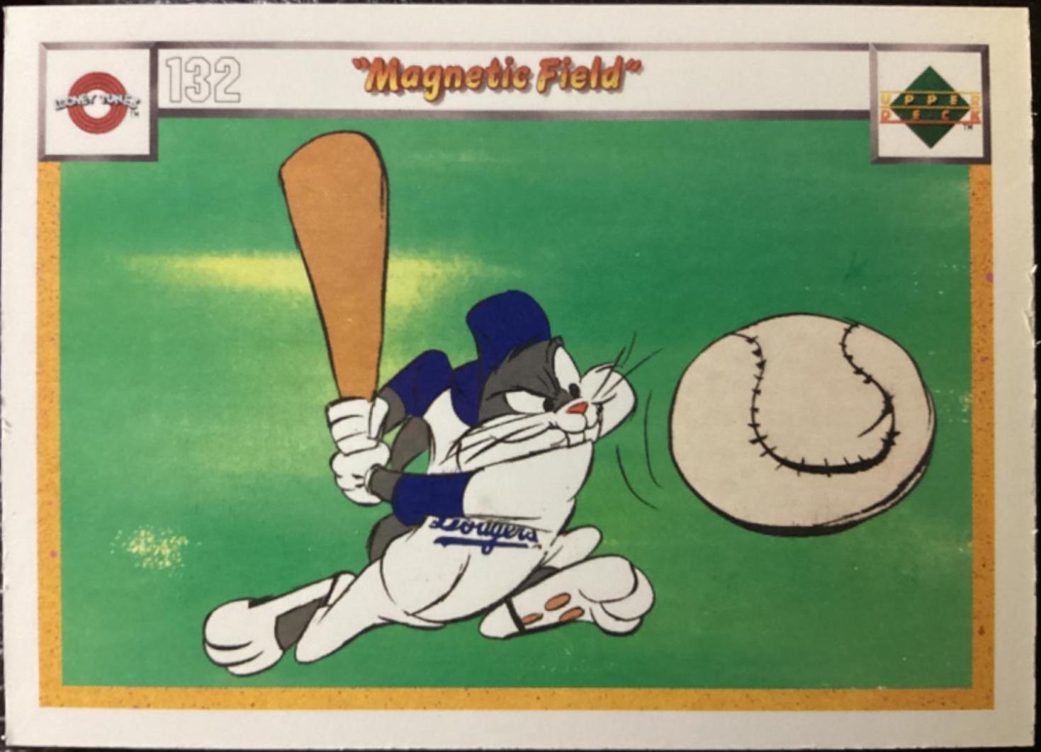 Magnetic Field #132/141 Baseball Cards 1990 Upper Deck Comic Ball