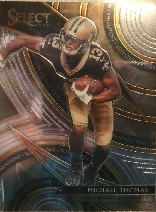 Michael Thomas #4 Football Cards 2019 Panini Select Sensations