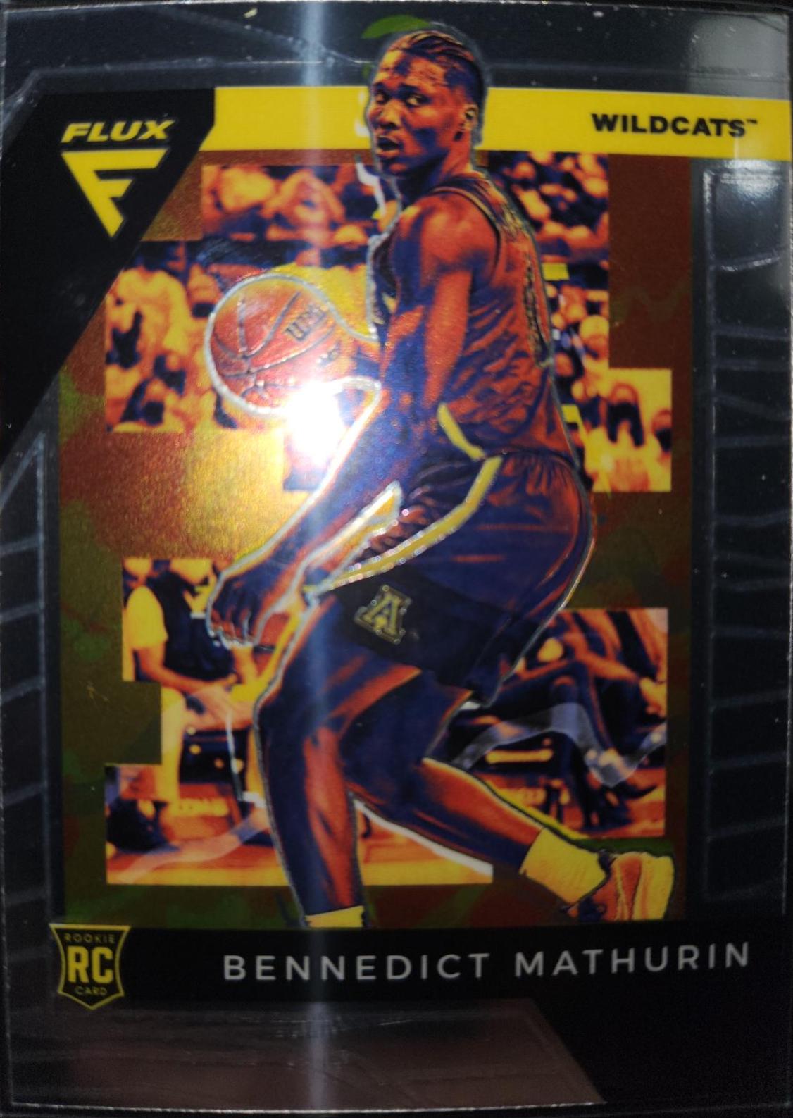 Bennedict Mathurin #11 Basketball Cards 2022 Panini Chronicles Draft Picks Flux