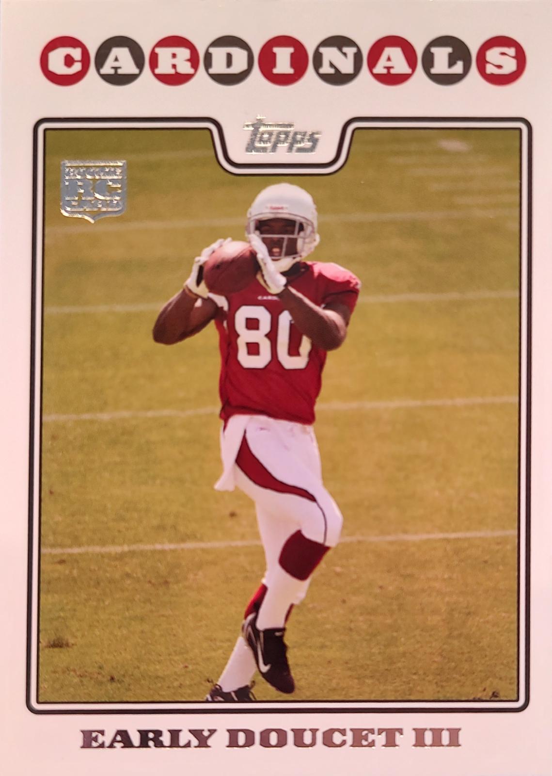 Early Doucet lll #368 Football Cards 2008 Topps
