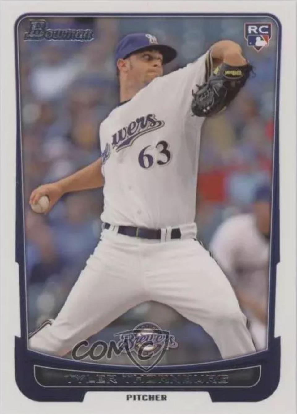 Tyler Thornburg #8 Baseball Cards 2012 Bowman Draft