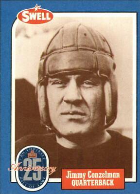 Jimmy Conzelman #27 Football Cards 1988 Swell Greats