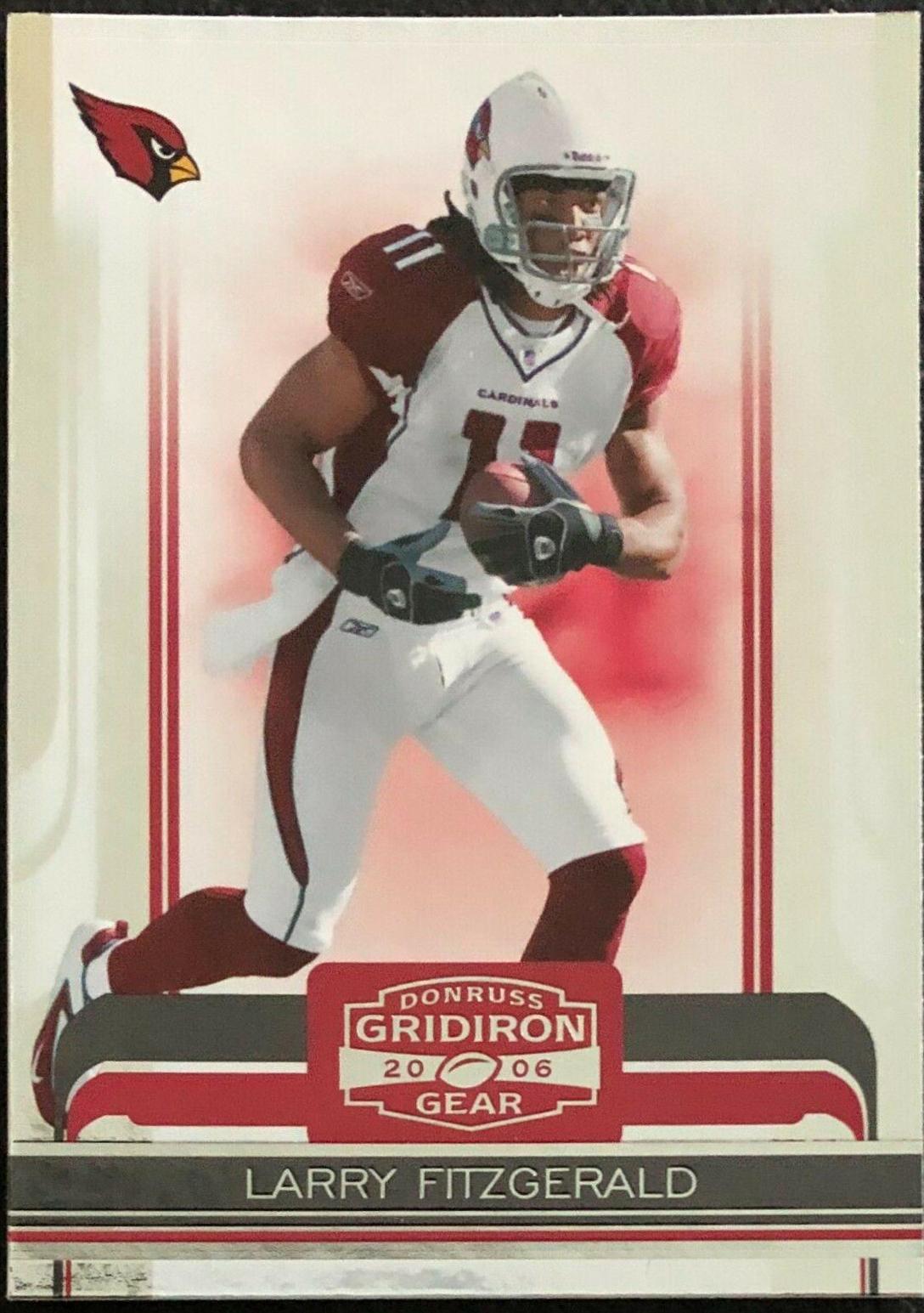 Larry Fitzgerald #3 Football Cards 2006 Panini Donruss Gridiron Gear