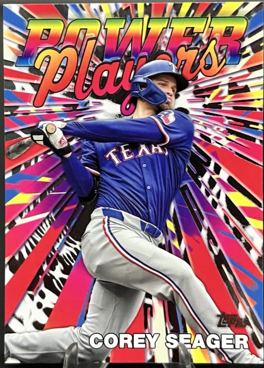 Corey Seager #PP-25 Baseball Cards 2025 Topps Celebration Mega Box Power Players