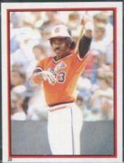Eddie Murray #29 Baseball Cards 1983 O Pee Chee Stickers