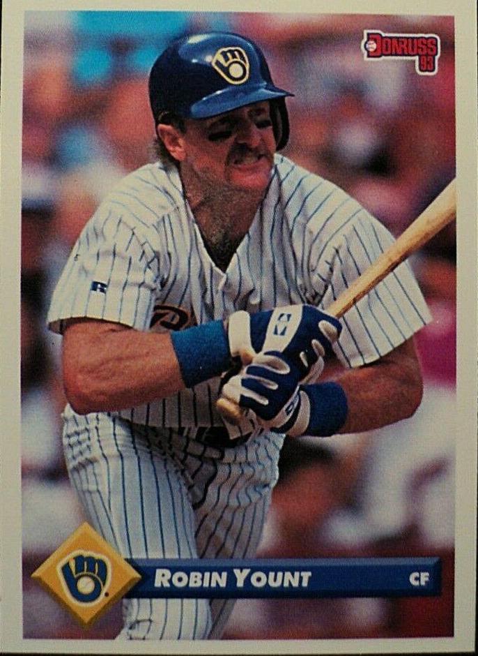 Robin Yount #441 Baseball Cards 1993 Donruss