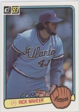 Rick Mahler #527 Baseball Cards 1983 Donruss
