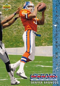 Glyn Milburn #22 Football Cards 1993 Upper Deck