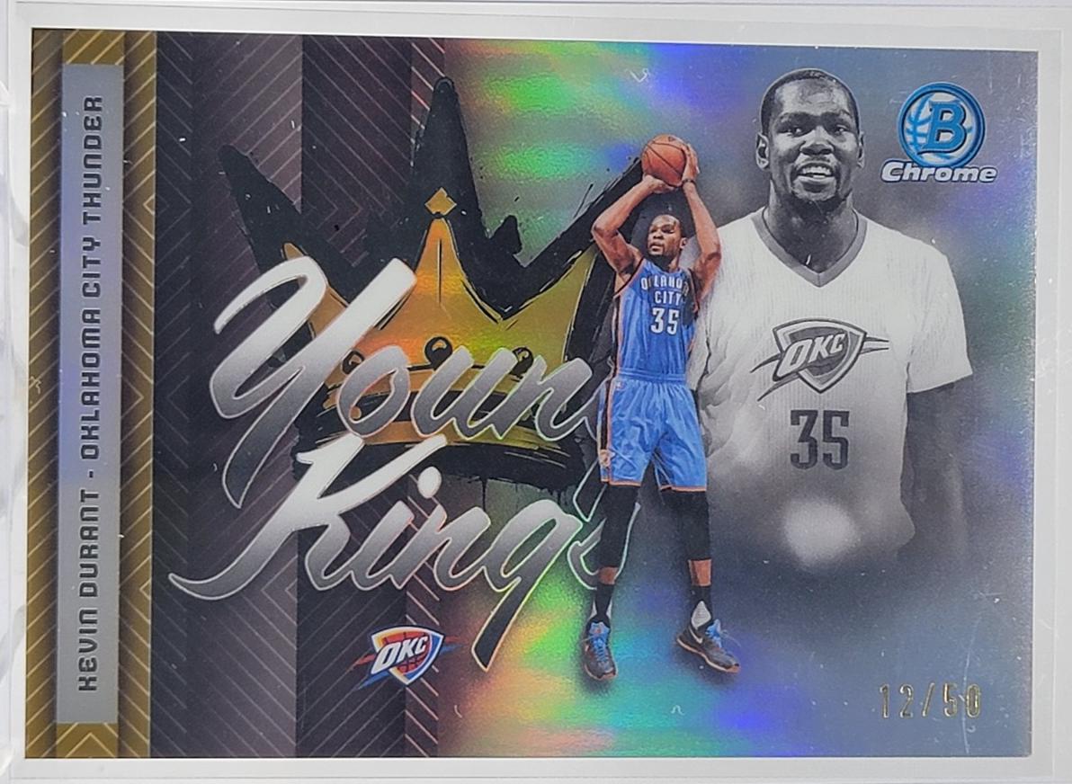 2025 Kevin Durant [Gold Refractor] #YK-14