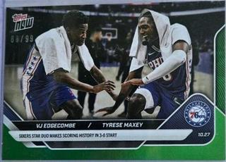 VJ Edgecombe / Tyrese Maxey