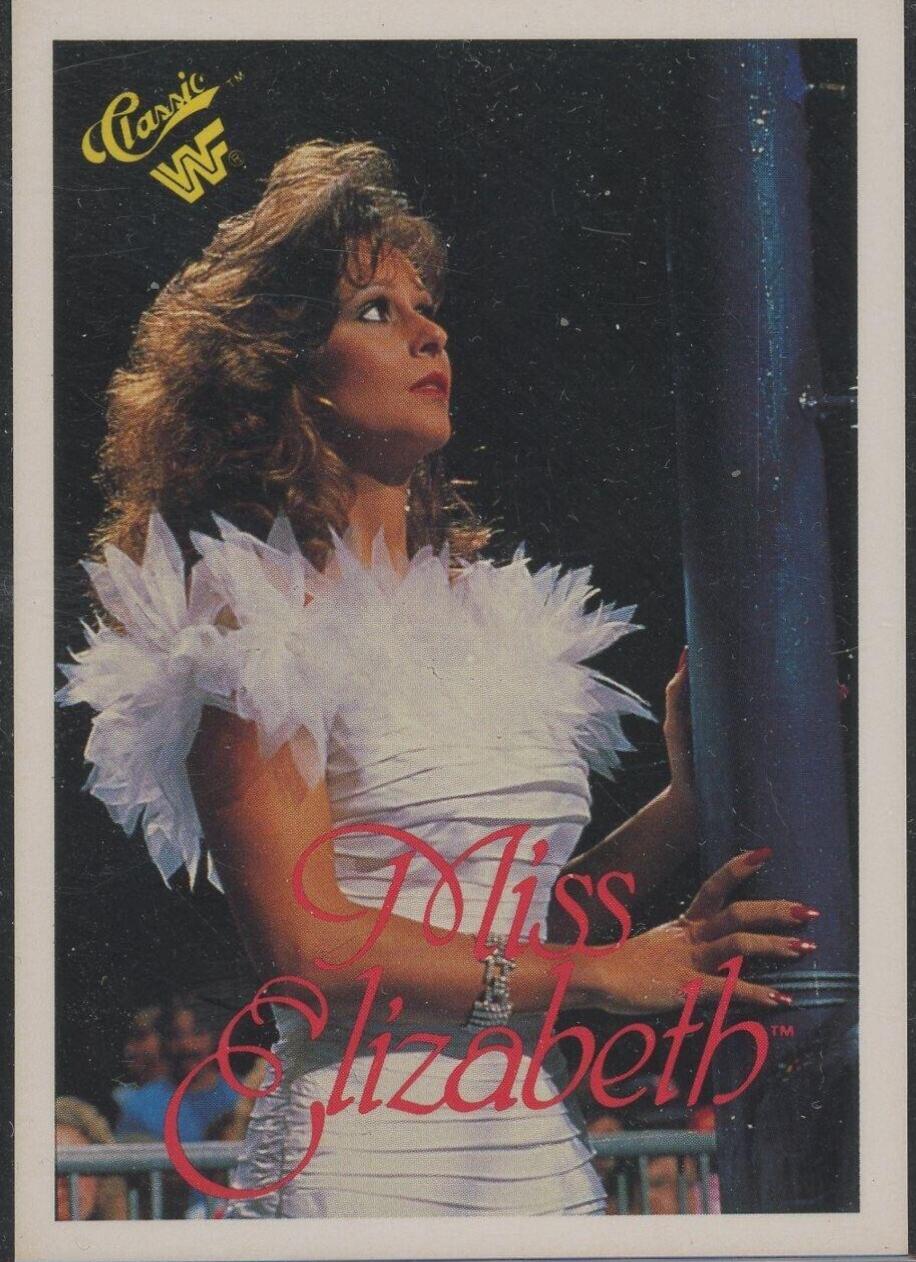 Miss Elizabeth #11 Wrestling Cards 1989 Classic WWF