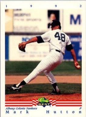 Mark Hutton #5 Baseball Cards 1992 Classic Best