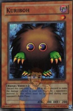 kuriboh yugioh card QCDB-JP002 Winged Kuriboh LV6 (UR)