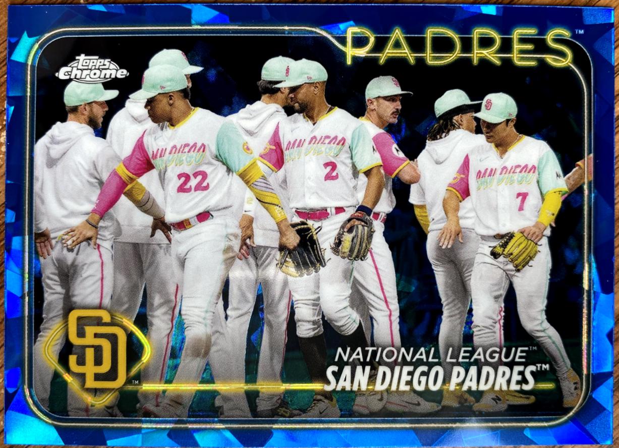 San Diego Padres #2 Baseball Cards 2024 Topps Chrome Sapphire