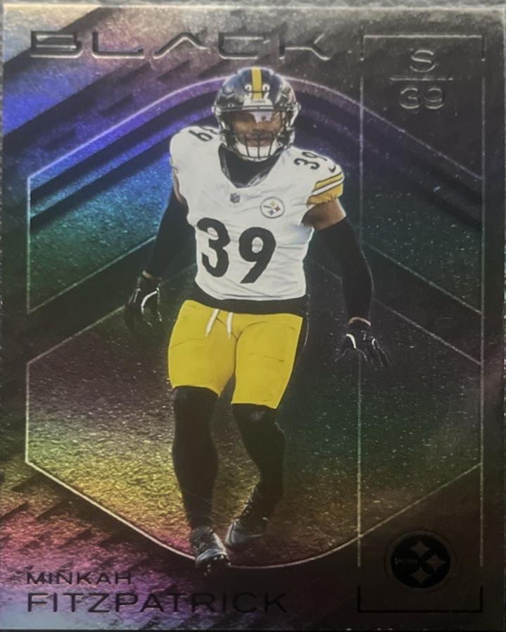 Minkah Fitzpatrick #12 2025 Panini Black Football