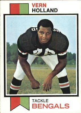 Vern Holland #62 Football Cards 1973 Topps