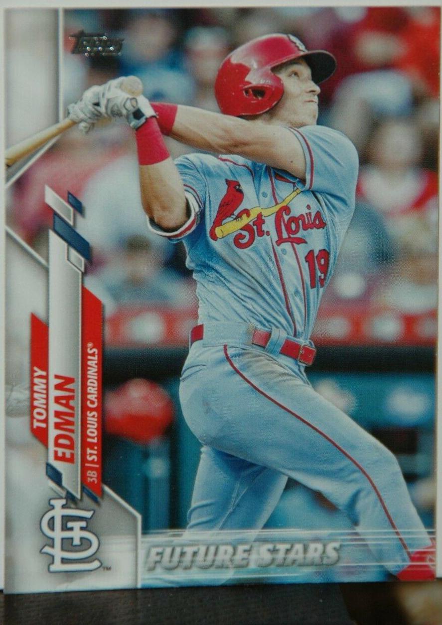 Tommy Edman #44 Baseball Cards 2020 Topps