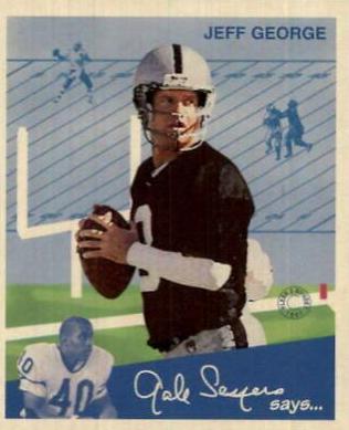 Jeff George #3 Football Cards 1997 Fleer Goudey II