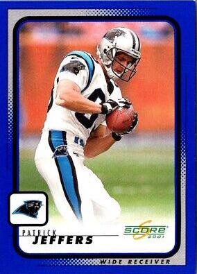 Patrick Jeffers #30 Football Cards 2001 Panini Score