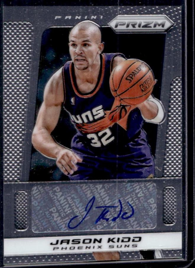 Jason Kidd #116 Basketball Cards 2013 Panini Prizm Autograph