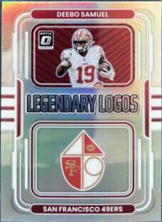 Deebo Samuel #LL-15 Football Cards 2022 Panini Donruss Optic Legendary Logos