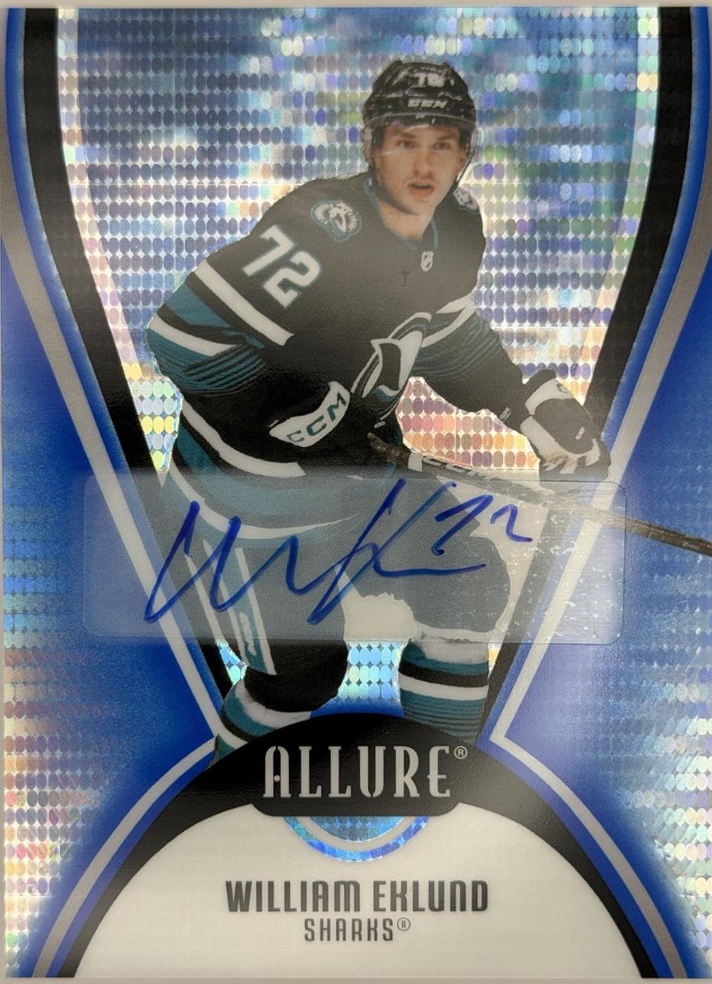 William Eklund [Blue Line Autograph] #96