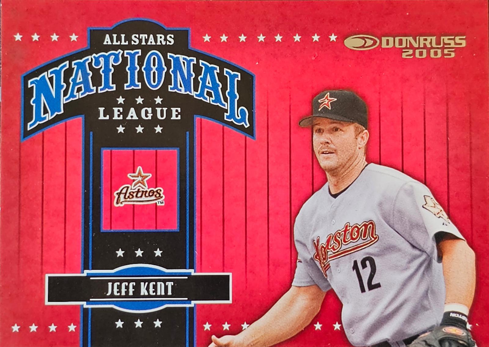 Jeff Kent #AS-7 Baseball Cards 2005 Donruss All Stars National League