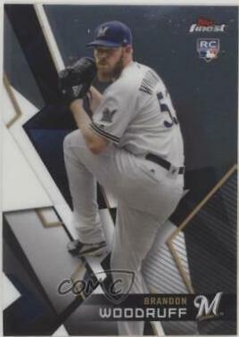 Brandon Woodruff #3 Baseball Cards 2018 Topps Finest