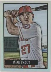 Mike Trout #9 Baseball Cards 2017 Bowman 1951 Chrome Prices